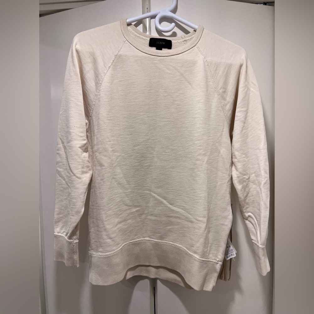 J. Crew Crewneck Terry Sweatshirt (size XS)